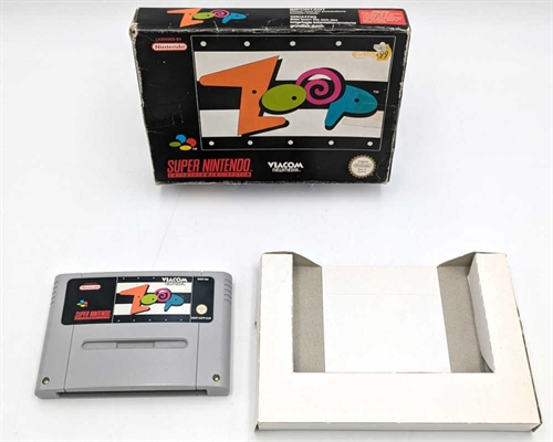 Zoop - Original Æske - SNES - (EUR) (C Grade) (Genbrug)